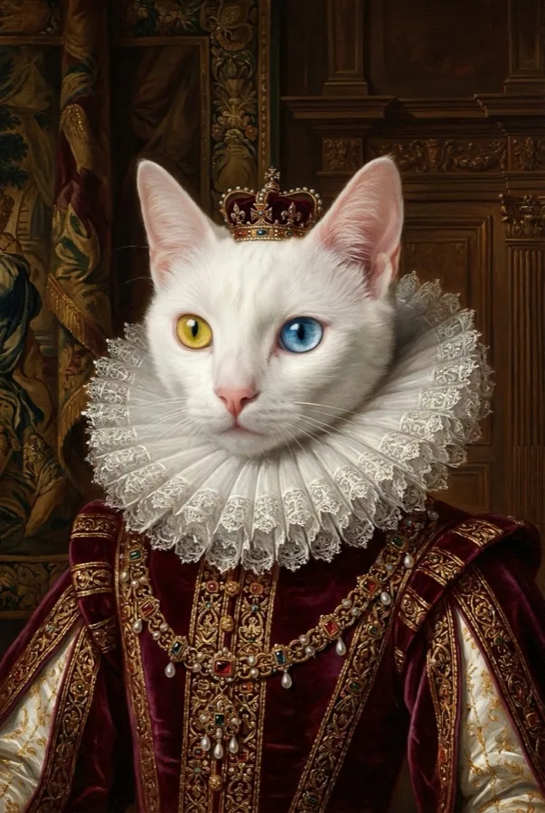 Cat portrait